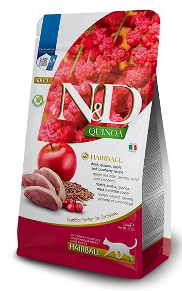 Farmina N&D Cat Quinoa Hairball 1,5kg