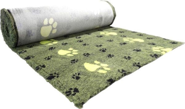 Companion ProFleece grønn med svarte poter 75x100cm