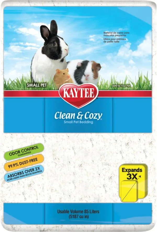 Kaytee Clean & Cosy White Papirstrø 85L