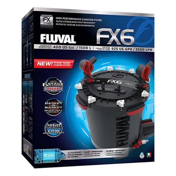 Fluval ytterfilter FX6 3500L/43W