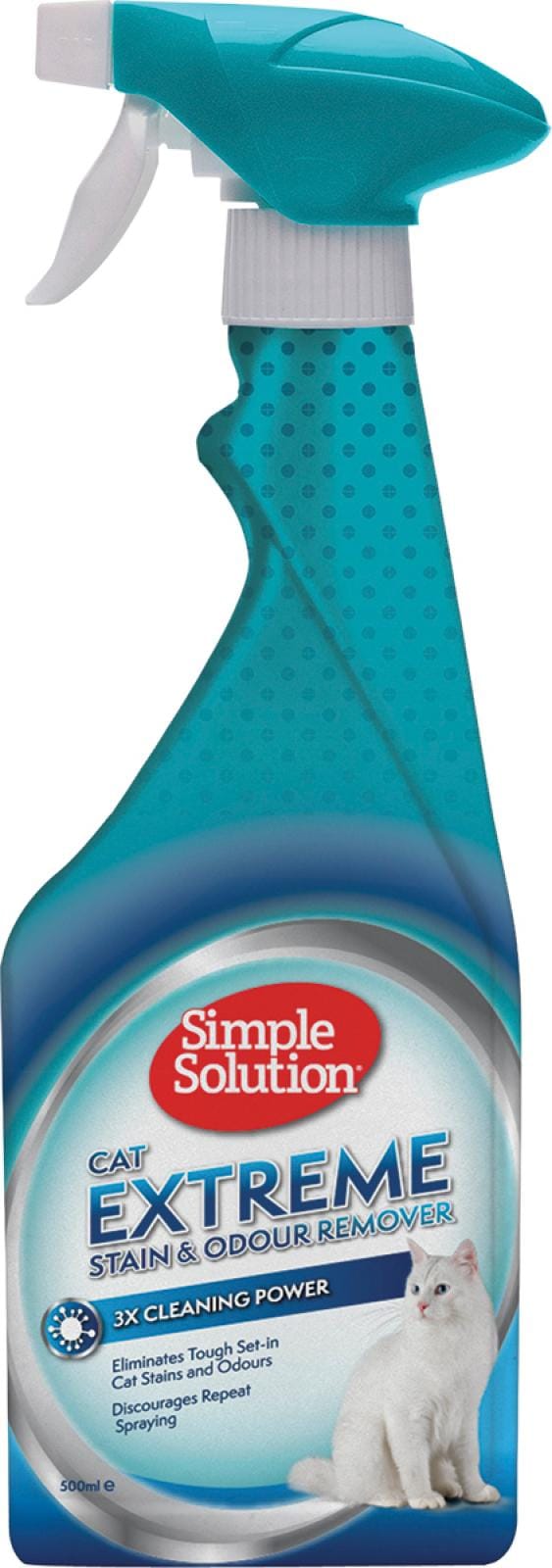 Simple Solution Extreme flekk- og luktfjerner til katt 500 ml