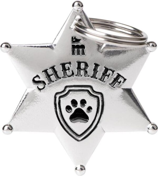 My Family Tags Sheriffstjerne sølv