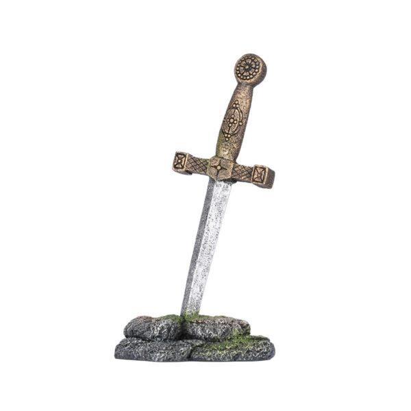 Akvariedekorasjon Merlin Sverd 8x6x16cm