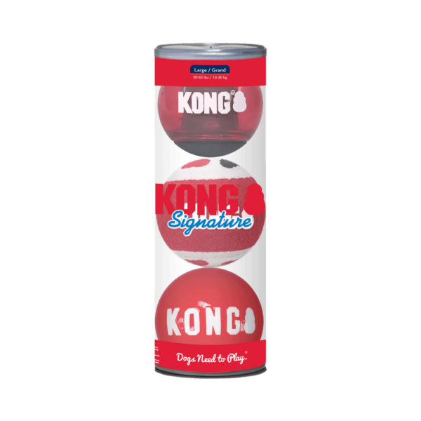 KONG Signature Balls L 3pk