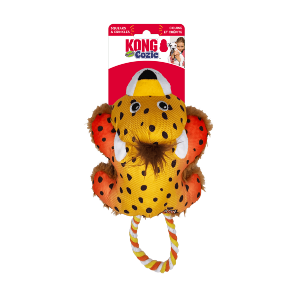 KONG Tuggz Cozie Cheetah S/M