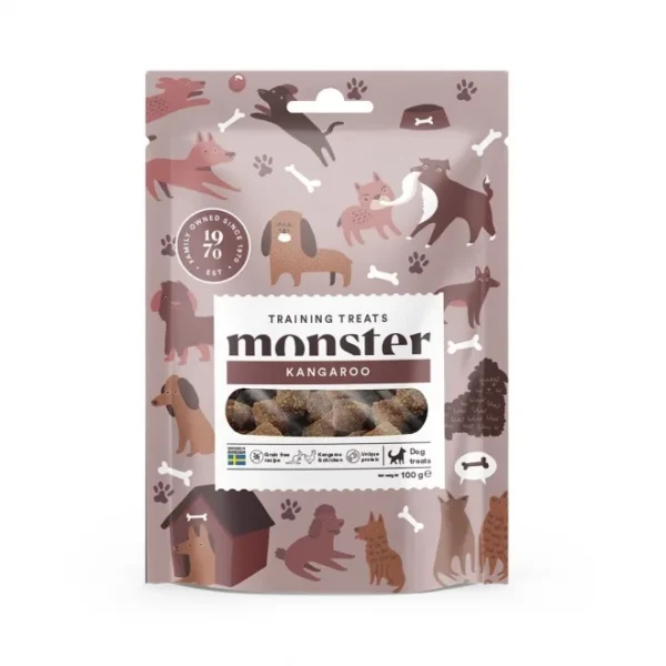 Monster Dog Training Treats Kangaroo 100g