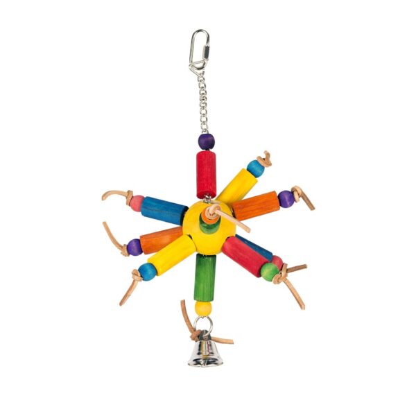 Fugleleke Klosser & lær 35cm