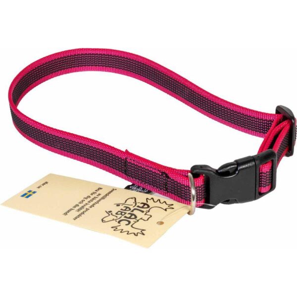 Alac Valpehalsbånd antiglid cerise 2x35-55cm