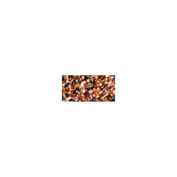 Akvariegrus Ohio Mix svart/hvit/gul/rød 20kg