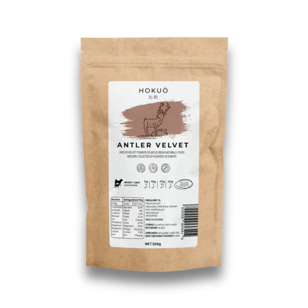 Hokuô™ Tilskudd Hjortegevirpulver 500g