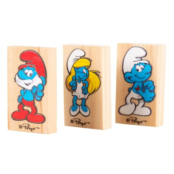 Hamsterleke Smurfs Dominos