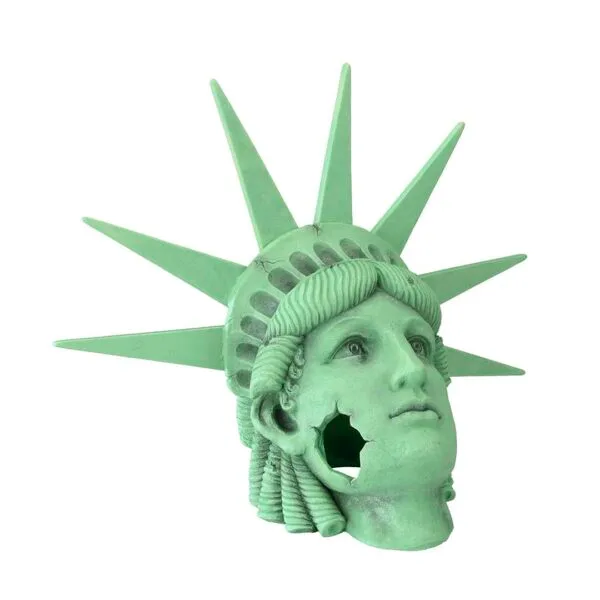 Akvariedekorasjon Lady Liberty S 25,5x16,5x22cm