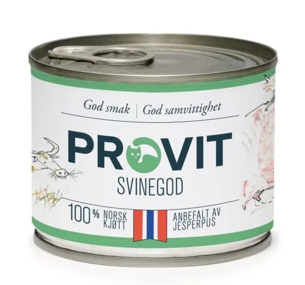 Provit boksmat til katt Svinegod 185g