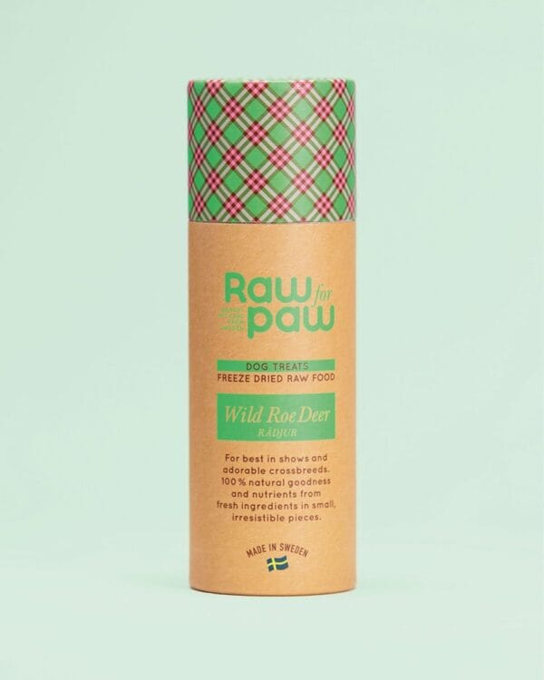 Raw for Paw Wild Roe Deer (rådyr) 45g