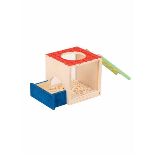 Gnagerleke BurrowBox tre 11,5x11,5x16,5cm