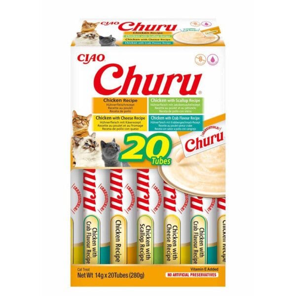 Churu Cat Chicken Varieties 20stk