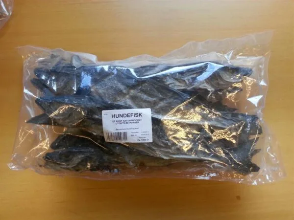 Hundetørrfisk Hel 1kg