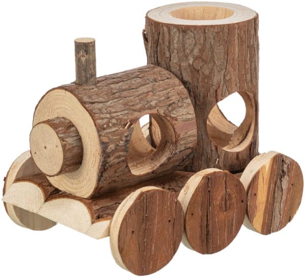 Gnagerleke Levin Tog furu 17x14x12cm