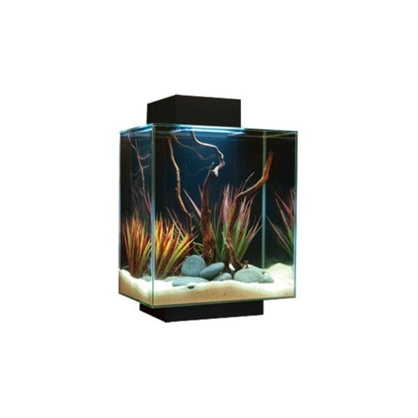 Fluval Edge Led svart 46L 43x26x59cm