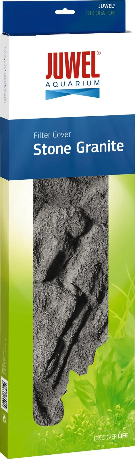 Juwel Bakgrunn Stone Granite Filtercover 55,5x18,6/55,5x15,7cm