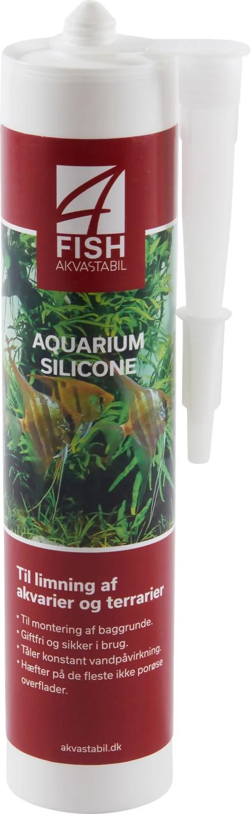 4Fish Akvastabil Akvariesilikon Transparent 300ml