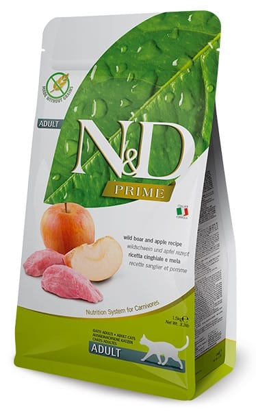 Farmina N&D Cat Prime Wild Boar & Apple Adult 1,5kg