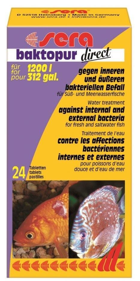 Sera Baktopur Direct tabl 24stk