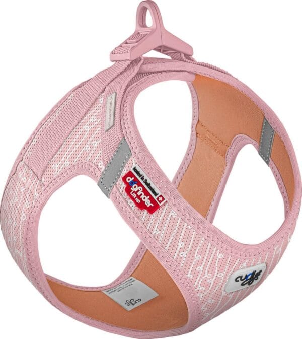 Curli Vest Sele Clasp Air-Mesh Fondant Pink L