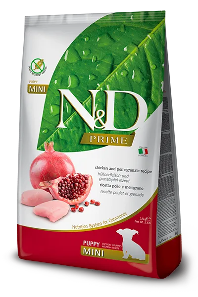 Farmina N&D Dog Prime Chicken & Pomegranate Puppy Mini 2,5kg