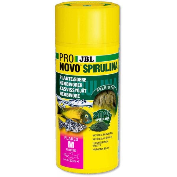 JBL Pro Novo Spirulina Flakes M 250ml