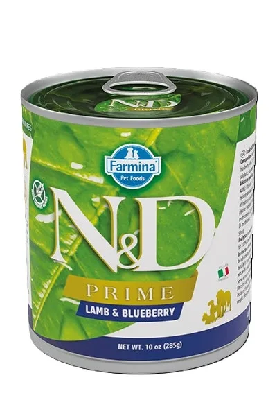 Farmina N&D Dog Prime Lamb & Blueberry 285g