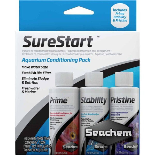 Seachem SureStart (Prime, Stability, Pristine 100ml)