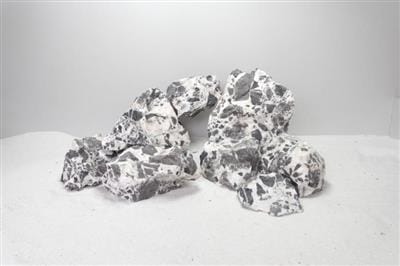 Akvariestein Dekor Snowflake Rock 1kg løsvekt