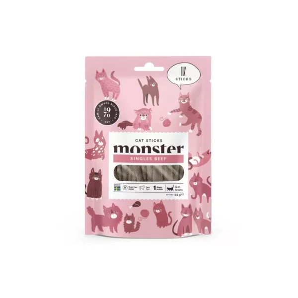 Monster Cat Sticks Beef 50g
