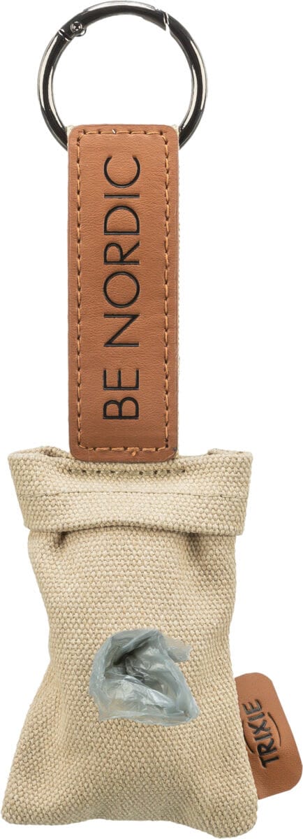 Be Nordic Bæsjeposeholder Canvas Sand m/20 poser