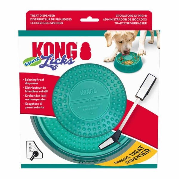 KONG Licks Spinz L 20x20x4,5cm