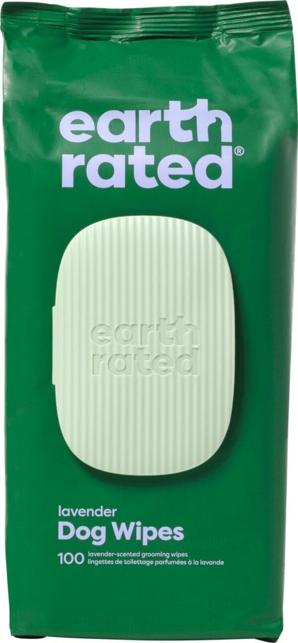 Earth Rated 100 wipes lavender 20x20cm