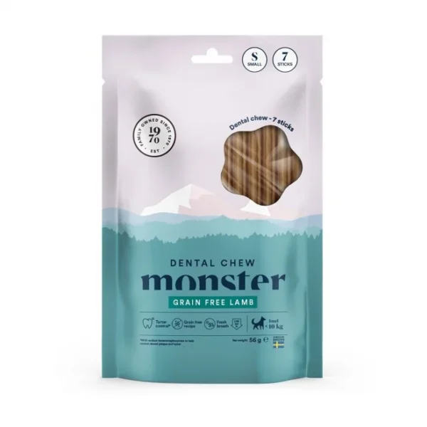 Monster Dog Dental Chew Lamb S Week 7stk/56g