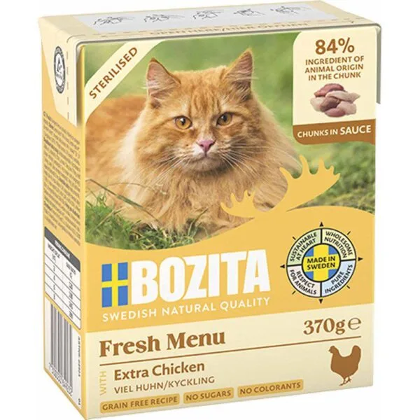 Bozita Cat Sterilised Extra Chicken in Sauce 370g