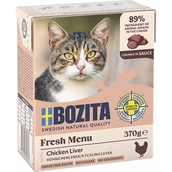 Bozita Cat Chicken Liver in Sauce 370g