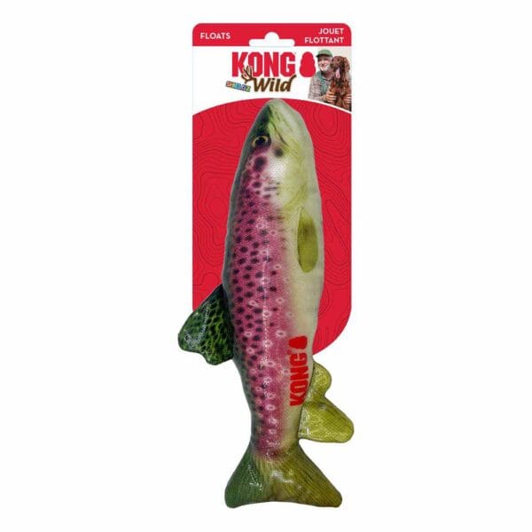 KONG Wild Shiledz Trout M 28x13x6cm