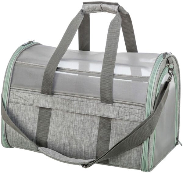 Transportbag Dillon Grå/mint max 10kg 33x32x54cm
