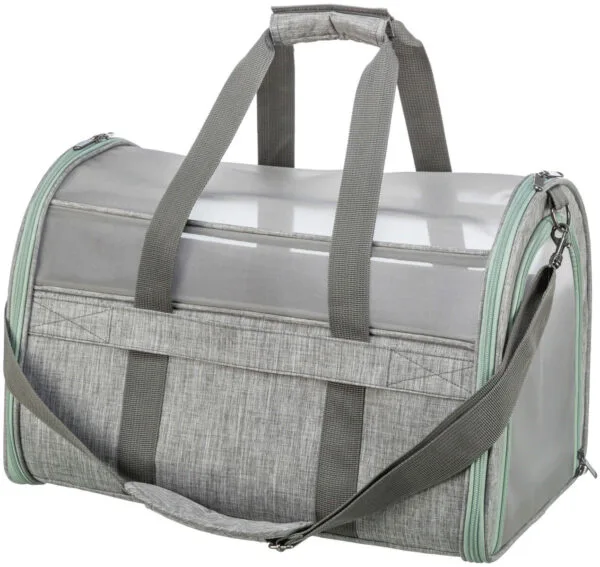 Transportbag Dillon Grå/mint max 10kg 33x32x54cm