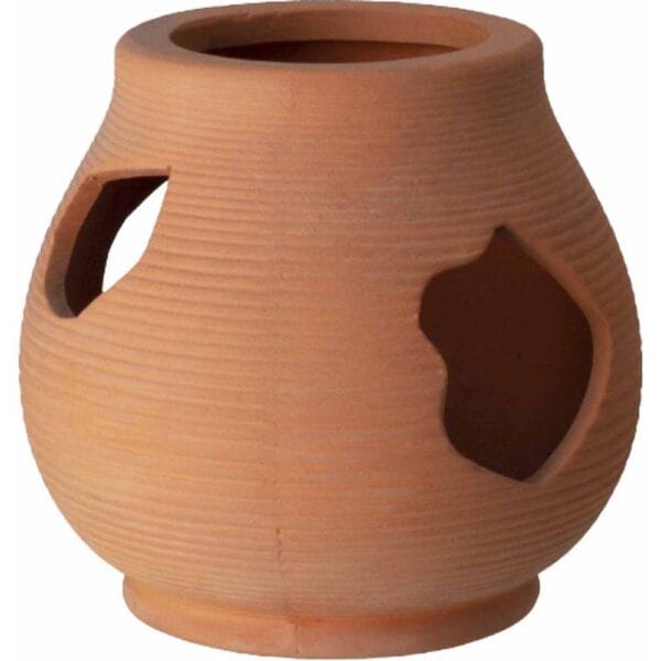 Akvariedekorasjon Mallegrotte Krukke Terracota 14x14x13cm