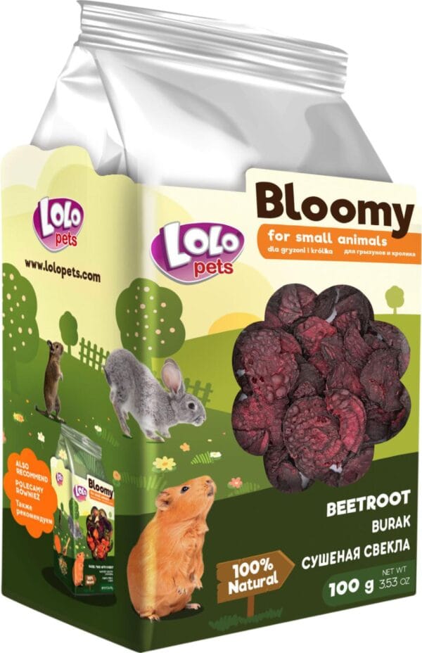 LoloPets Bloomy Rødbeter 100g