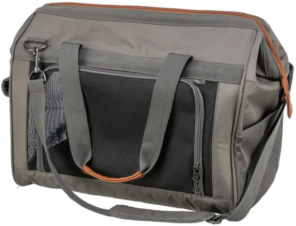 Transportbag Finlay sort/grå max 10kg 43x26x32cm