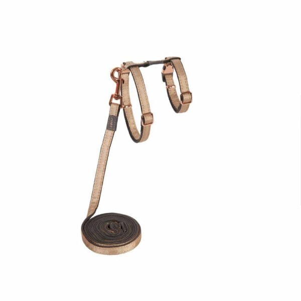Rogz Urbancat Sele m/kobbel Gull 11mmx24-40cm