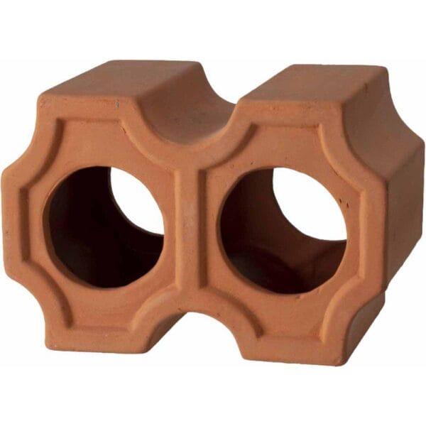Akvariedekorasjon Rekerør Terracota 16x11x11cm
