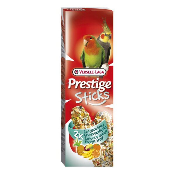 Prestige Sticks Stor parakitt eksotisk frukt 2x140g