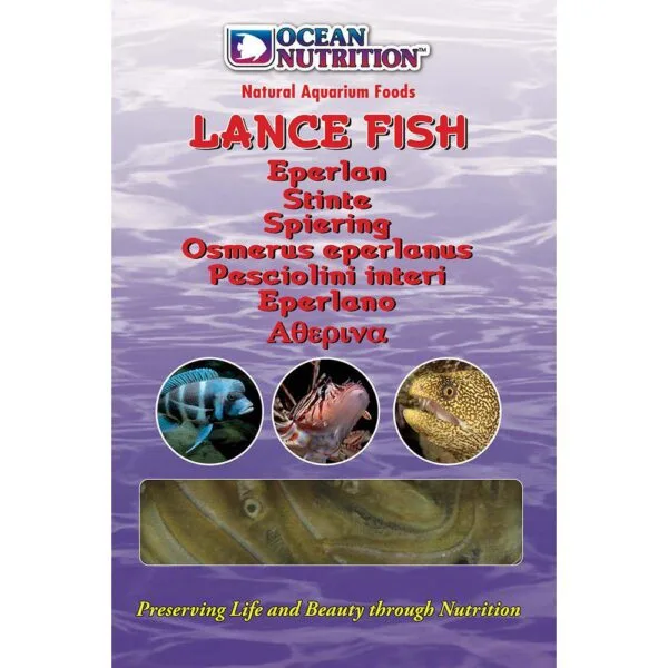Ocean Nutrition Fryst Lance Fish (Monobrett) 100g